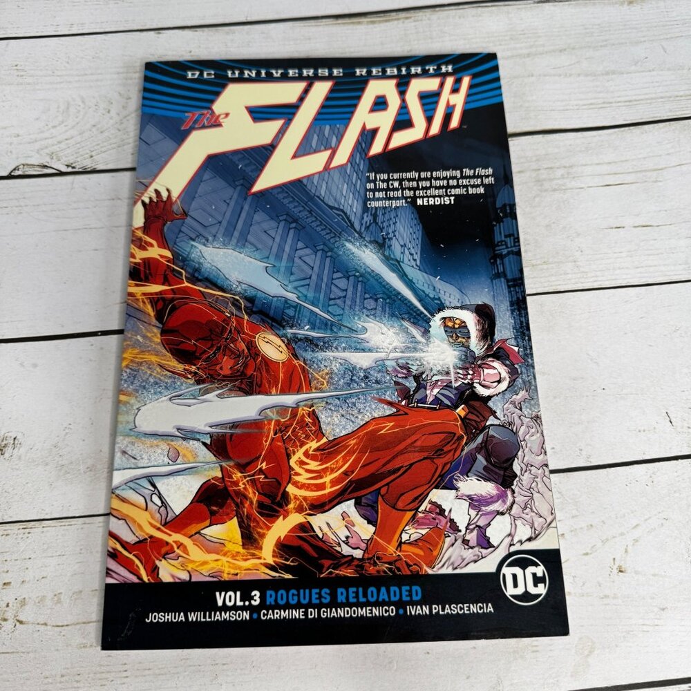 The Flash Vol 3 Rogues Reloaded TPB DC Universe Rebirth‎ TPB 2017 Williamson DC